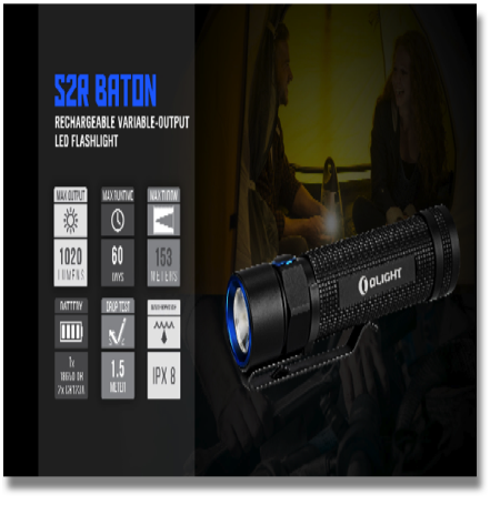 OLIGHT S2R BATON